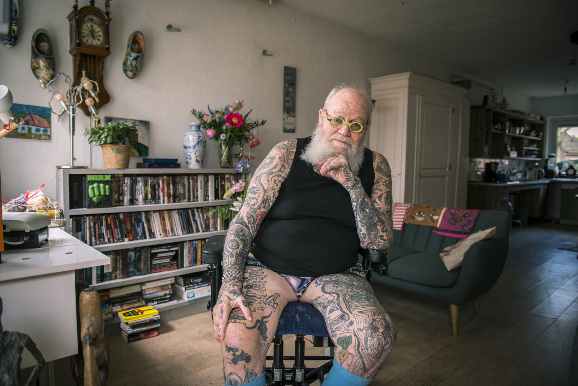 Nooit te oud voor een tatoeage: 'Spijt? Nee, zelfs niet van de naam van